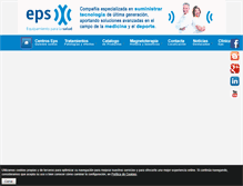Tablet Screenshot of centros-eps.com